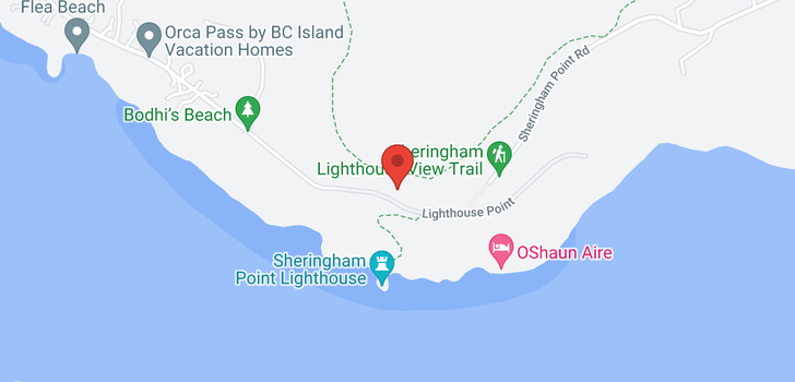 map of Lot 1 Lighthouse Point Rd